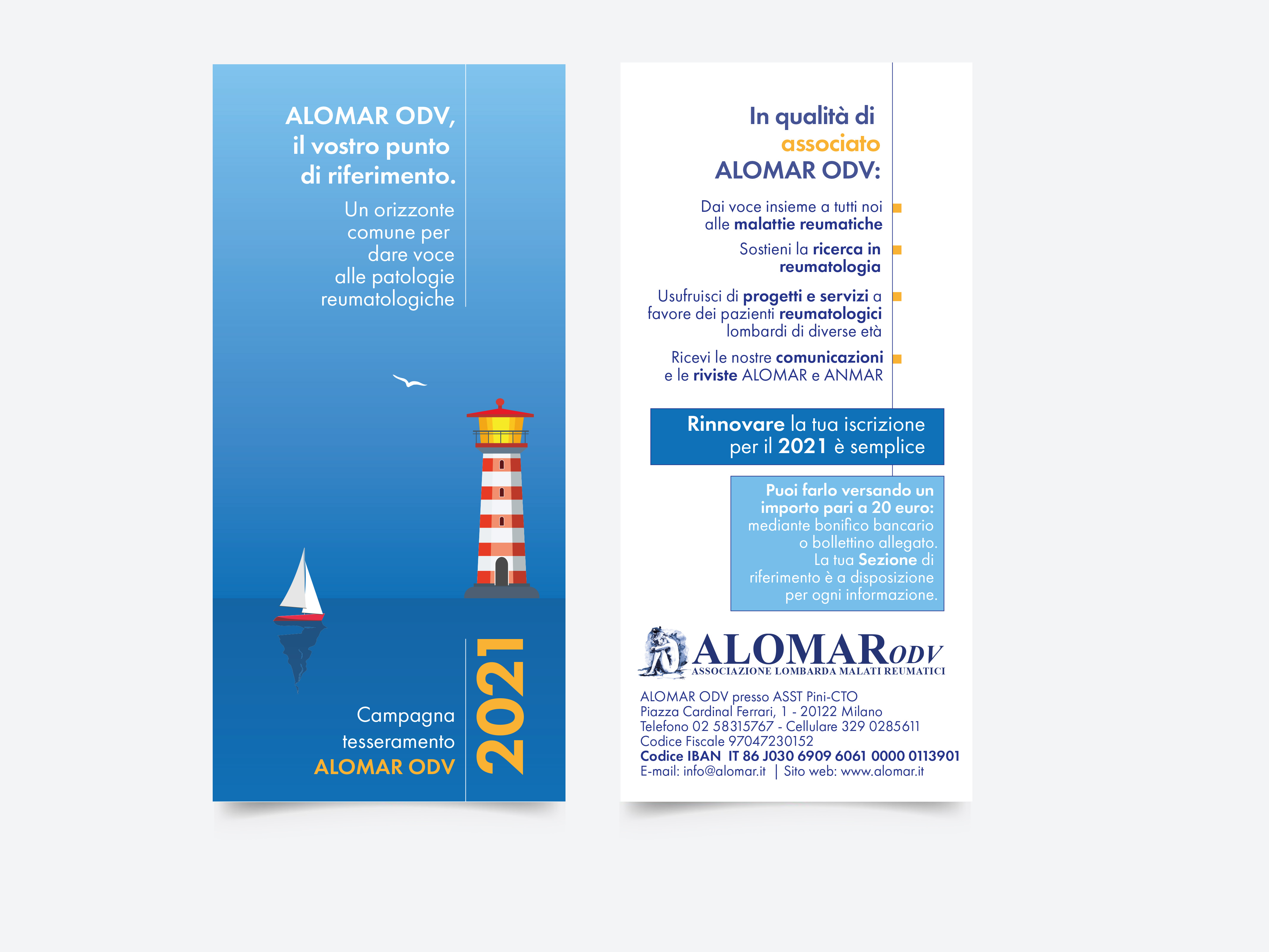 flyer alomar campagna tesseramento 2021