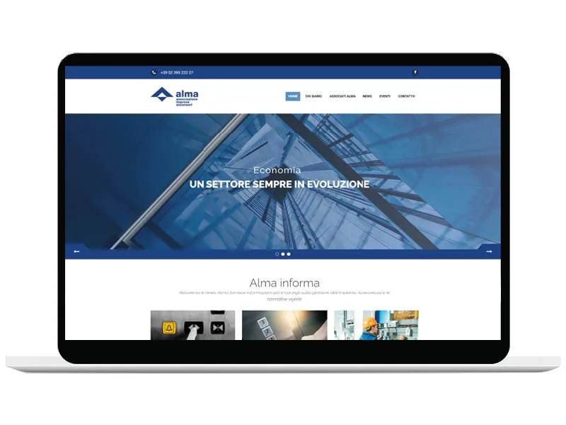 Sito web Alma